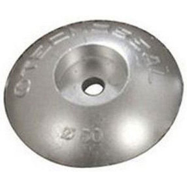 Tecnoseal Galvanized Rudder Anode Silber 110 mm von Tecnoseal