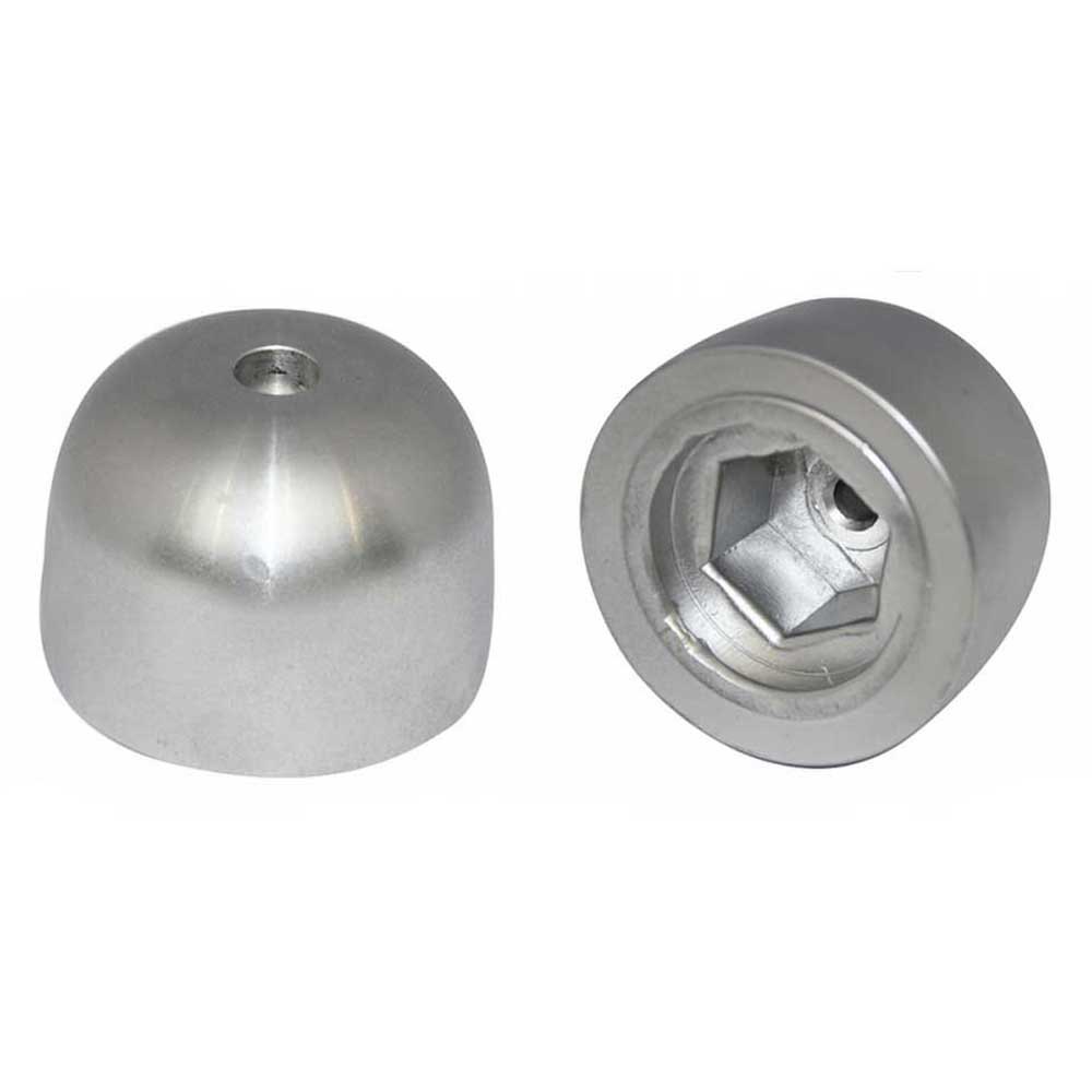Tecnoseal Side Power Sleipner Aluminium Ogive Anode Silber 73 x 53 mm von Tecnoseal