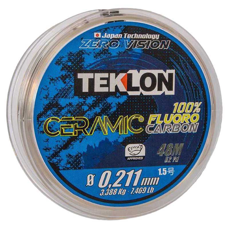 Teklon Ceramic 48 M Fluorocarbon Durchsichtig 0.389 mm von Teklon