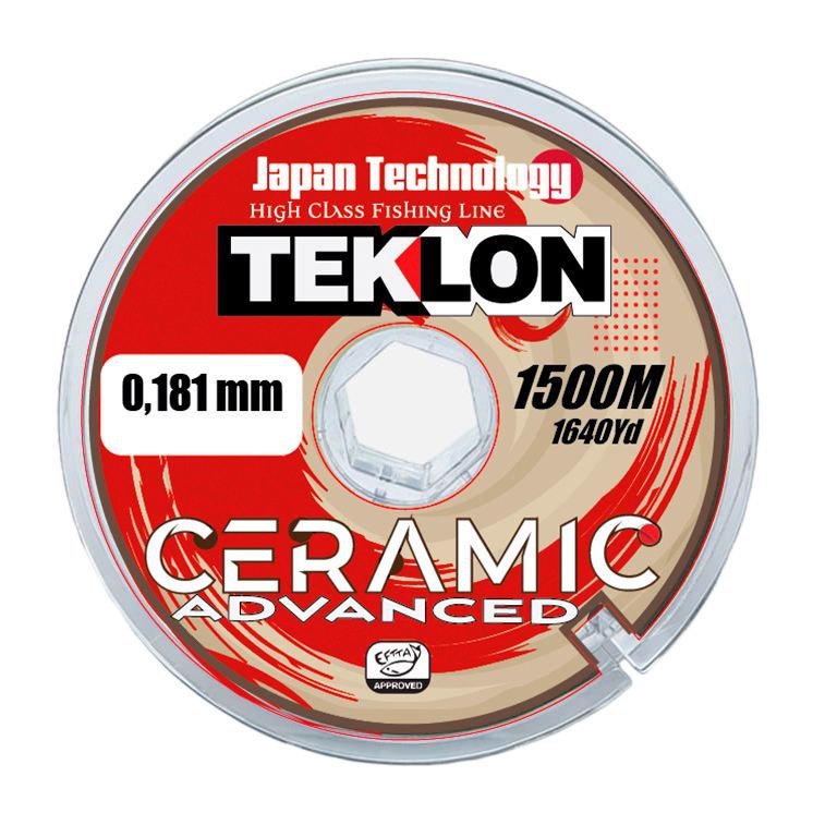 Teklon Ceramic Advanced Monofilament 1500 M Durchsichtig 0.181 mm von Teklon