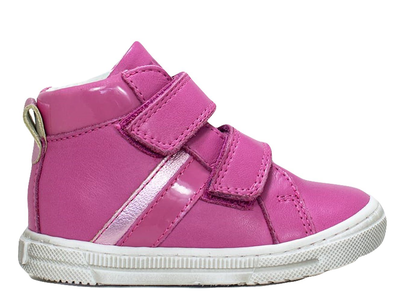 Telyoh Telyoh Sneaker Mädchen Halbschuh Y00877 mit Klett Leder Pink Sneaker von Telyoh
