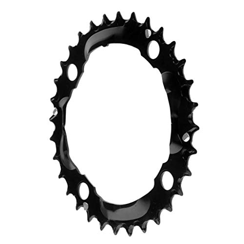 Tenlacum Fahrradkettenblatt für 8/9 Gänge, 104 mm, BCD 44/42/32/22T, 42T von Tenlacum