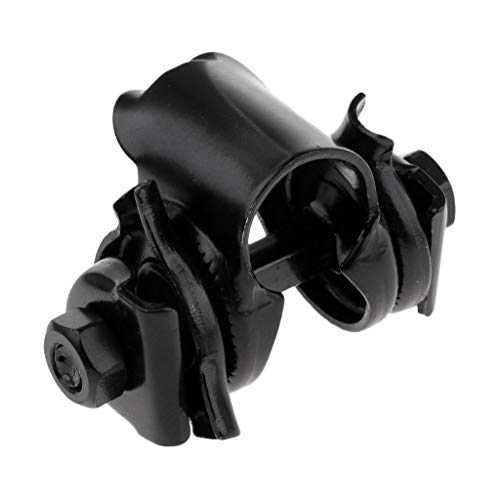 Tenlacum Sattelstützenklemme aus Stahl, 24 mm, Schwarz von Tenlacum
