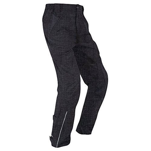 Tenn-Outdoors Mens Driven Trousers - Black/Reflective - XS von Tenn-Outdoors