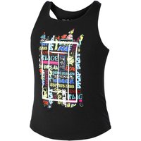 Tennis-Point Graffity Tank-Top Mädchen in schwarz, Größe: 140 von Tennis-Point