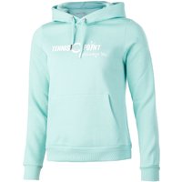 Tennis-Point Logo Hoody Damen in mint von Tennis-Point