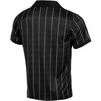 Tennis-Point Stripes Polo Herren in schwarz, Größe: XXL von Tennis-Point