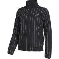 Tennis-Point Stripes Trainingsjacke Damen in schwarz, Größe: M von Tennis-Point