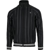 Tennis-Point Stripes Trainingsjacke Herren in schwarz, Größe: L von Tennis-Point