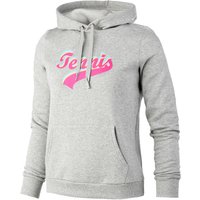 Tennis-Point Tennis Signature Hoody Damen in grau, Größe: L von Tennis-Point