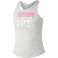 Tennis-Point Tennis World Tank-Top Mädchen in grau, Größe: 128 von Tennis-Point