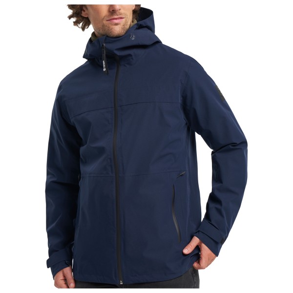 Tenson - Dew Point Shell Jacket - Regenjacke Gr L blau von Tenson