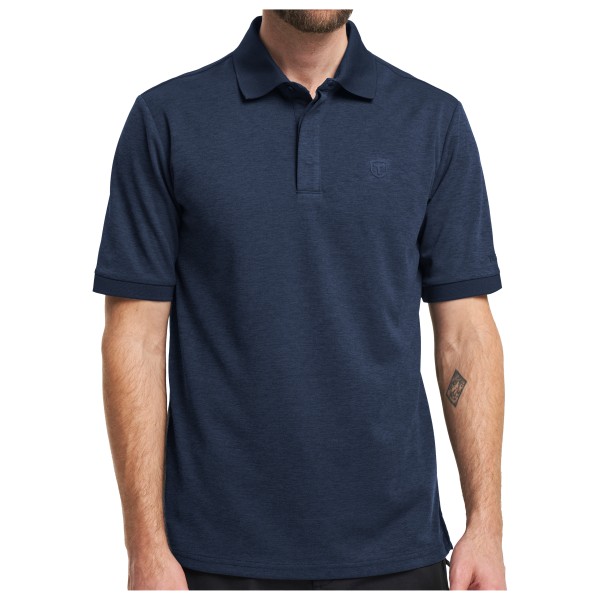 Tenson - TXlite Melange Polo - Polo-Shirt Gr XXL blau von Tenson
