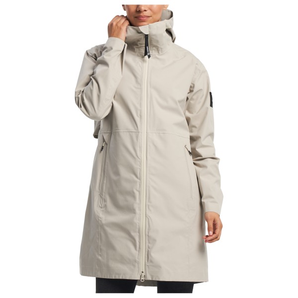 Tenson - Women's Misty Shell Parka Woman - Mantel Gr M beige von Tenson