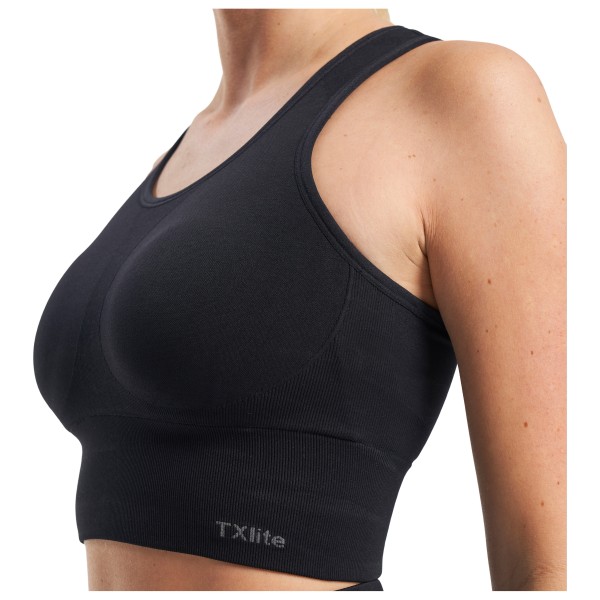 Tenson - Women's TXlite Seamless Top - Sport-BH Gr S weiß von Tenson