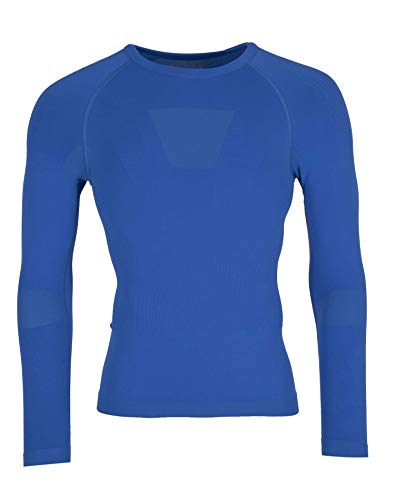 Ternua Herren Enko Hemd Langarm T-Shirt, Blau (Faience), S von Ternua