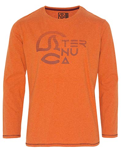 Ternua ® Jungen Kanion K Hemd, orange (deep Burnt Melange), 44 von Ternua