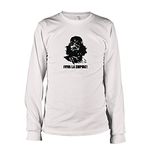 Texlab Herren SW: Viva la Empire Langarm T-Shirt, Weiß, S von Texlab