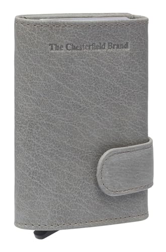 The Chesterfield Brand Mannheim - Kreditkartenetui 6cc 10 cm RFID Light Grey von The Chesterfield Brand