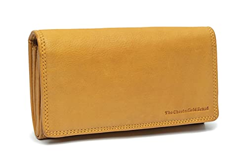 The Chesterfield Brand Montreal Flapover Wallet Ocher Yellow von The Chesterfield Brand