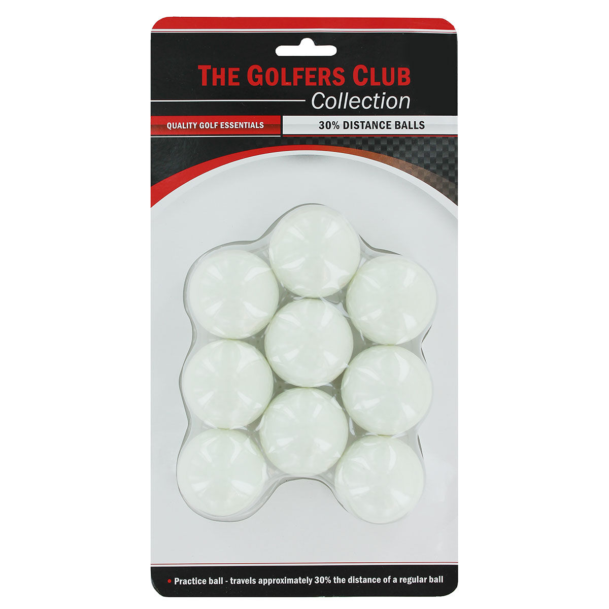 The Golfers Club 30% Distance 9 Golf Ball Pack, Mens, White, One Size | American Golf von The Golfers Club