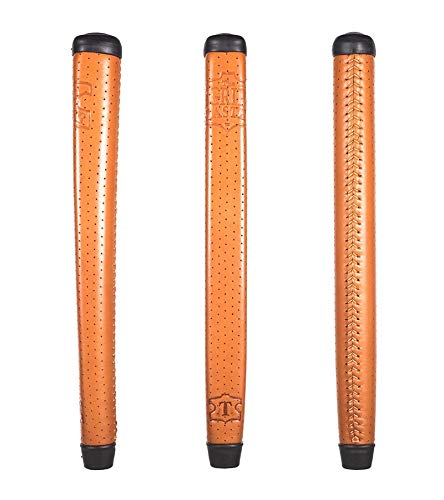 Grip Master Unisex-Adult Leather Grips Golfschlägergriff, Bräunen, Paddle von The Grip Master