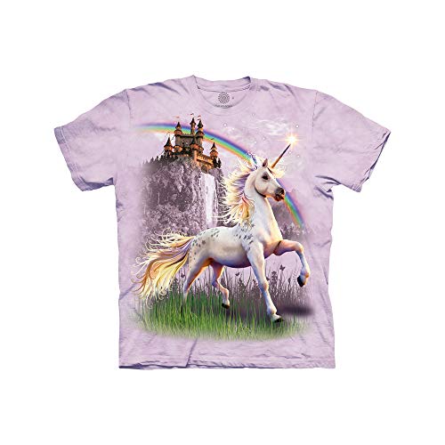 The Mountain Jungen T-Shirt Einhorn Castle, violett, S von The Mountain