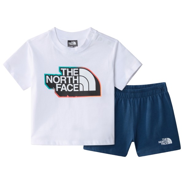 The North Face - Baby's Cotton Summer Set - T-Shirt Gr 12 Months weiß von The North Face