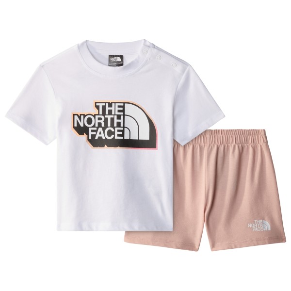 The North Face - Baby's Cotton Summer Set - T-Shirt Gr 6 Months weiß von The North Face
