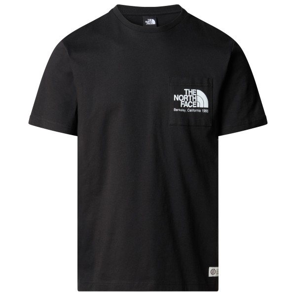 The North Face - Berkeley California Pocket S/S Tee - T-Shirt Gr S schwarz von The North Face