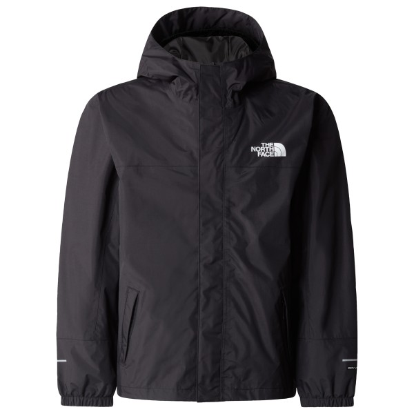 The North Face - Boy's Antora Rain Jacket - Regenjacke Gr M schwarz/grau von The North Face