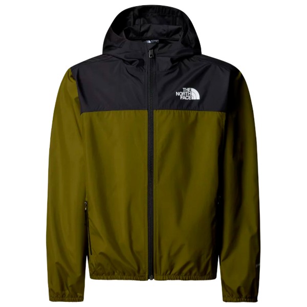 The North Face - Boy's Never Stop Hooded Windwall Jacket - Windjacke Gr M oliv von The North Face