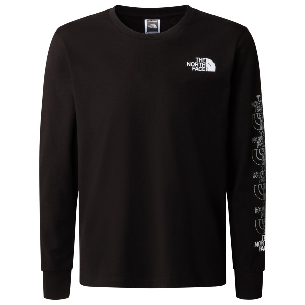 The North Face - Boy's New L/S Graphic Tee - Longsleeve Gr XS schwarz von The North Face