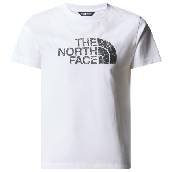 The North Face - Boy's S/S Easy Tee - T-Shirt Gr M weiß von The North Face