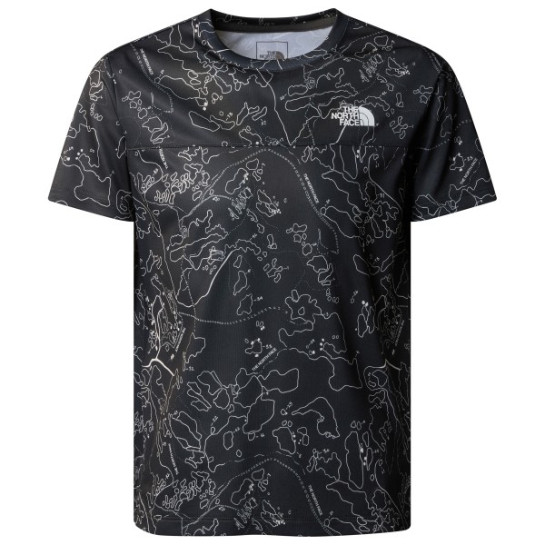 The North Face - Boy's S/S Never Stop Tee - Funktionsshirt Gr XS schwarz von The North Face
