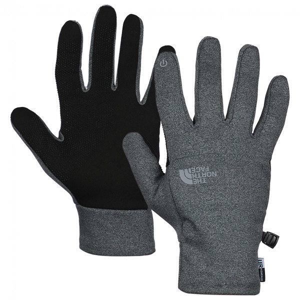 The North Face - Etip Recycled Glove - Handschuhe Gr M grau von The North Face