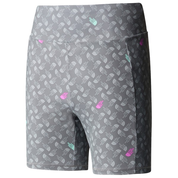 The North Face - Girl's Never Stop Bike Short - Shorts Gr L grau von The North Face