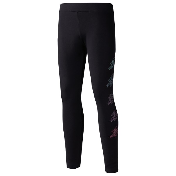 The North Face - Girl's New Graphic Leggings 2 - Leggings Gr M schwarz von The North Face