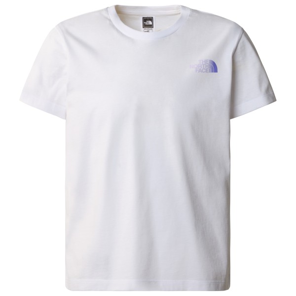 The North Face - Girl's S/S Relaxed Graphic Tee 1 - T-Shirt Gr XL weiß/grau von The North Face