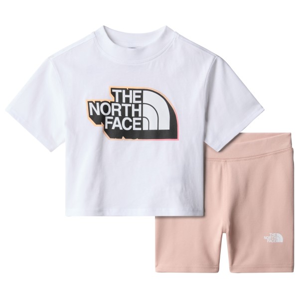 The North Face - Girl's Summer Set - T-Shirt Gr 2 weiß von The North Face