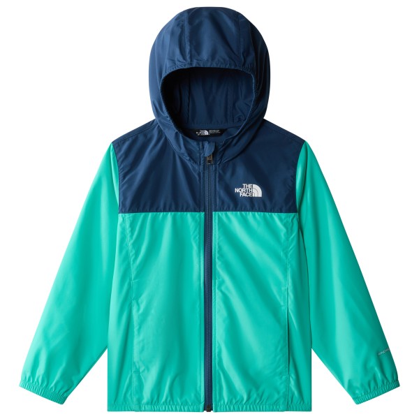 The North Face - Kid's Never Stop Hooded Windwall Jacket - Windjacke Gr 7 türkis von The North Face