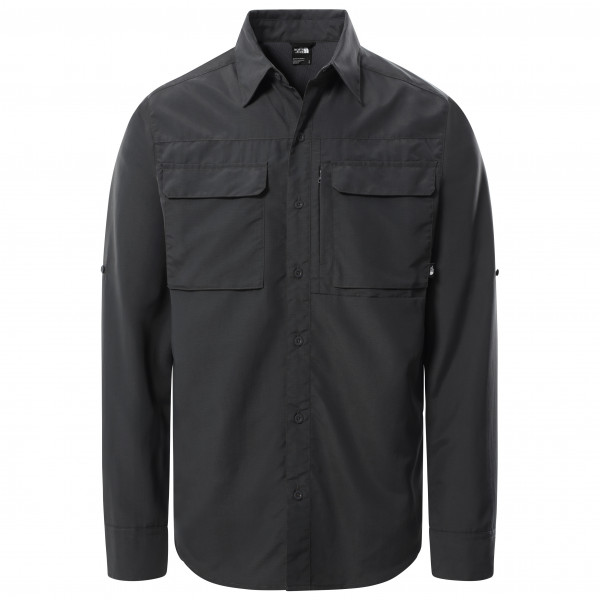 The North Face - L/S Sequoia Shirt - Hemd Gr XL schwarz von The North Face