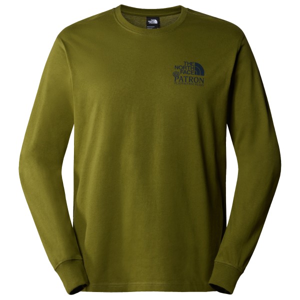 The North Face - Nature L/S Tee - Longsleeve Gr L oliv von The North Face