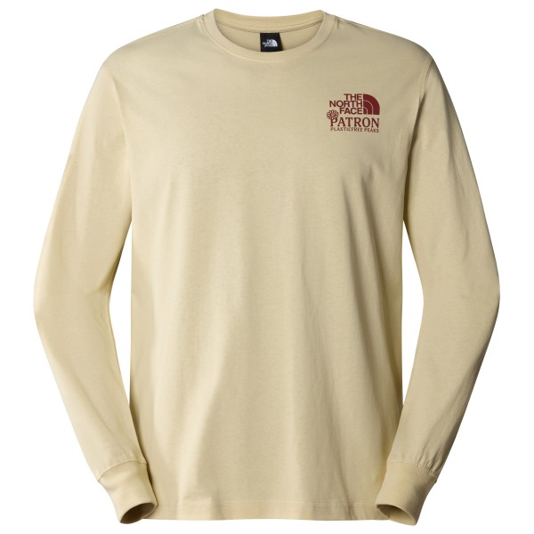 The North Face - Nature L/S Tee - Longsleeve Gr M beige von The North Face