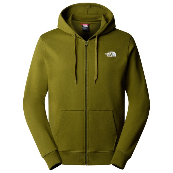The North Face - Open Gate Fullzip Hoodie Light Gr L oliv von The North Face