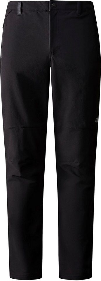 The North Face Outdoorhose M QUEST SOFTSHELL PANT (REGULAR FIT) mit kontrastfarbener Logostickerei von The North Face