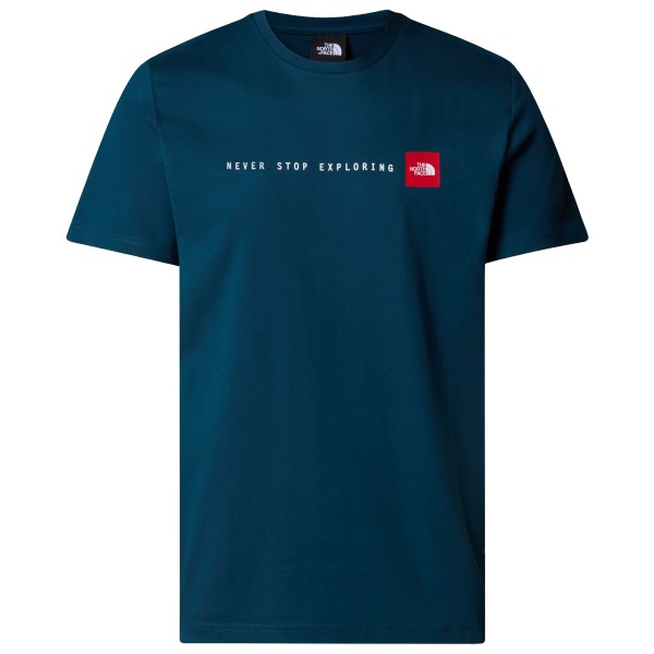 The North Face - S/S Never Stop Exploring Tee - T-Shirt Gr L;M;S;XL;XXL rot;schwarz;weiß von The North Face