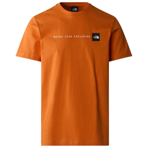 The North Face - S/S Never Stop Exploring Tee - T-Shirt Gr M rot von The North Face