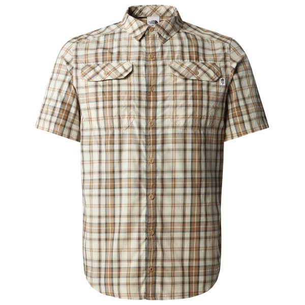 The North Face - S/S Pine Knot Shirt - Hemd Gr L beige von The North Face