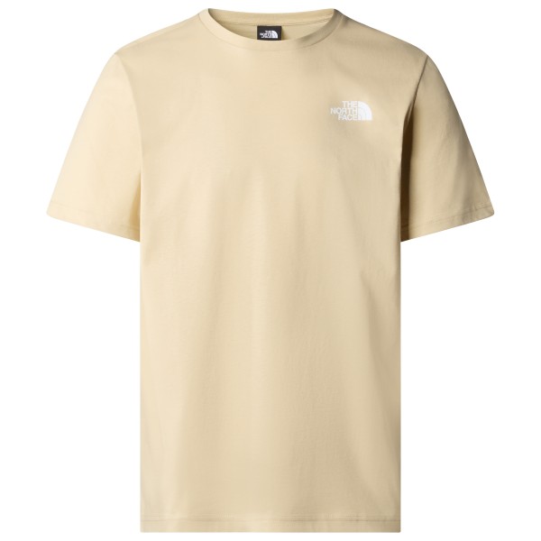 The North Face - S/S Redbox Tee - T-Shirt Gr L beige von The North Face